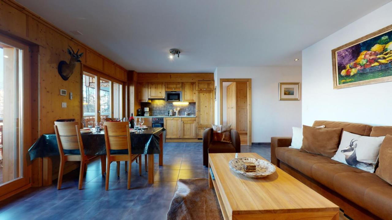 Hauts De Veysonnaz Sauna & View Apartments Екстериор снимка