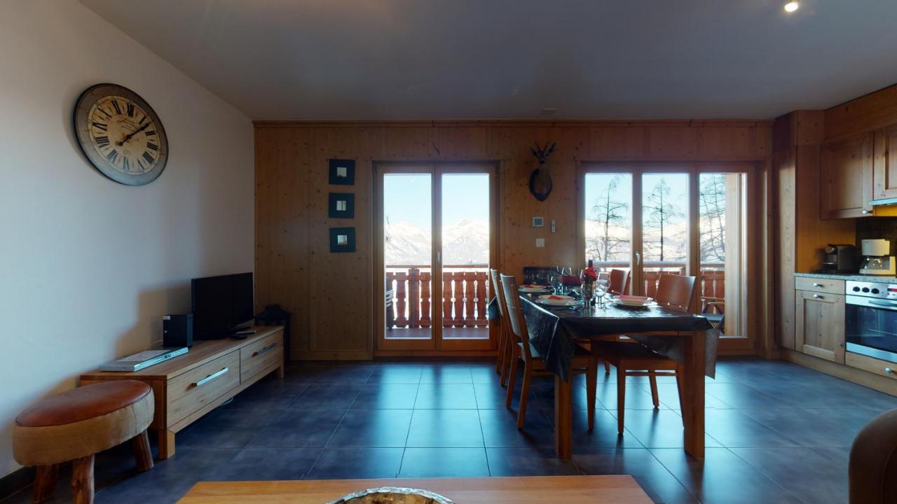 Hauts De Veysonnaz Sauna & View Apartments Екстериор снимка