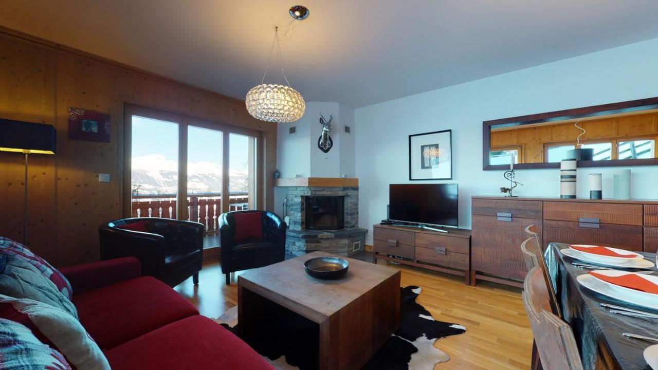 Hauts De Veysonnaz Sauna & View Apartments Екстериор снимка