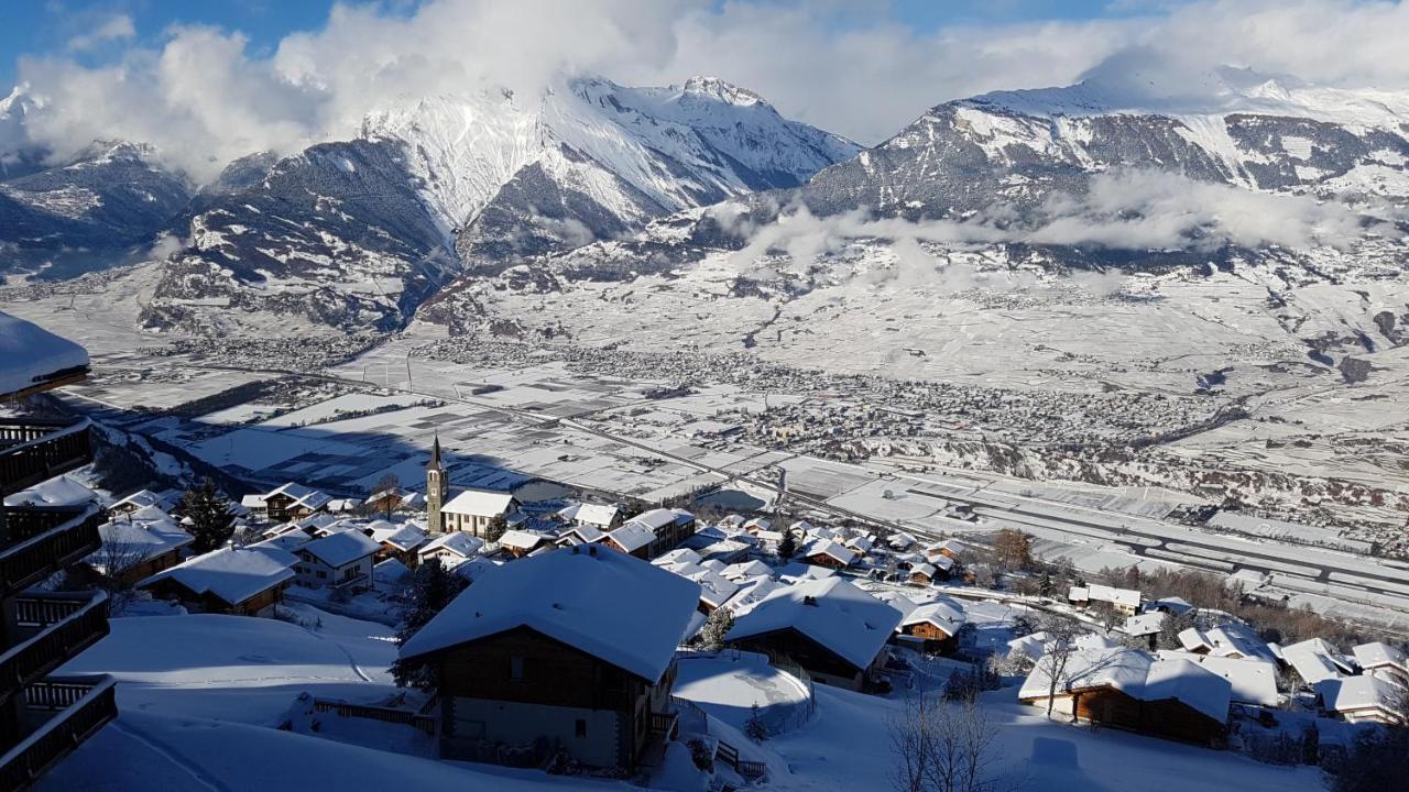 Hauts De Veysonnaz Sauna & View Apartments Екстериор снимка