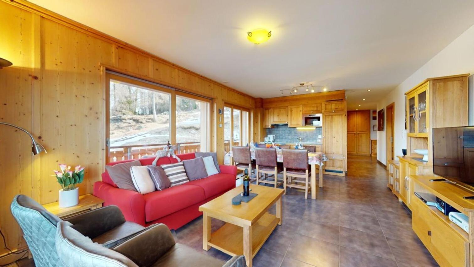 Hauts De Veysonnaz Sauna & View Apartments Екстериор снимка