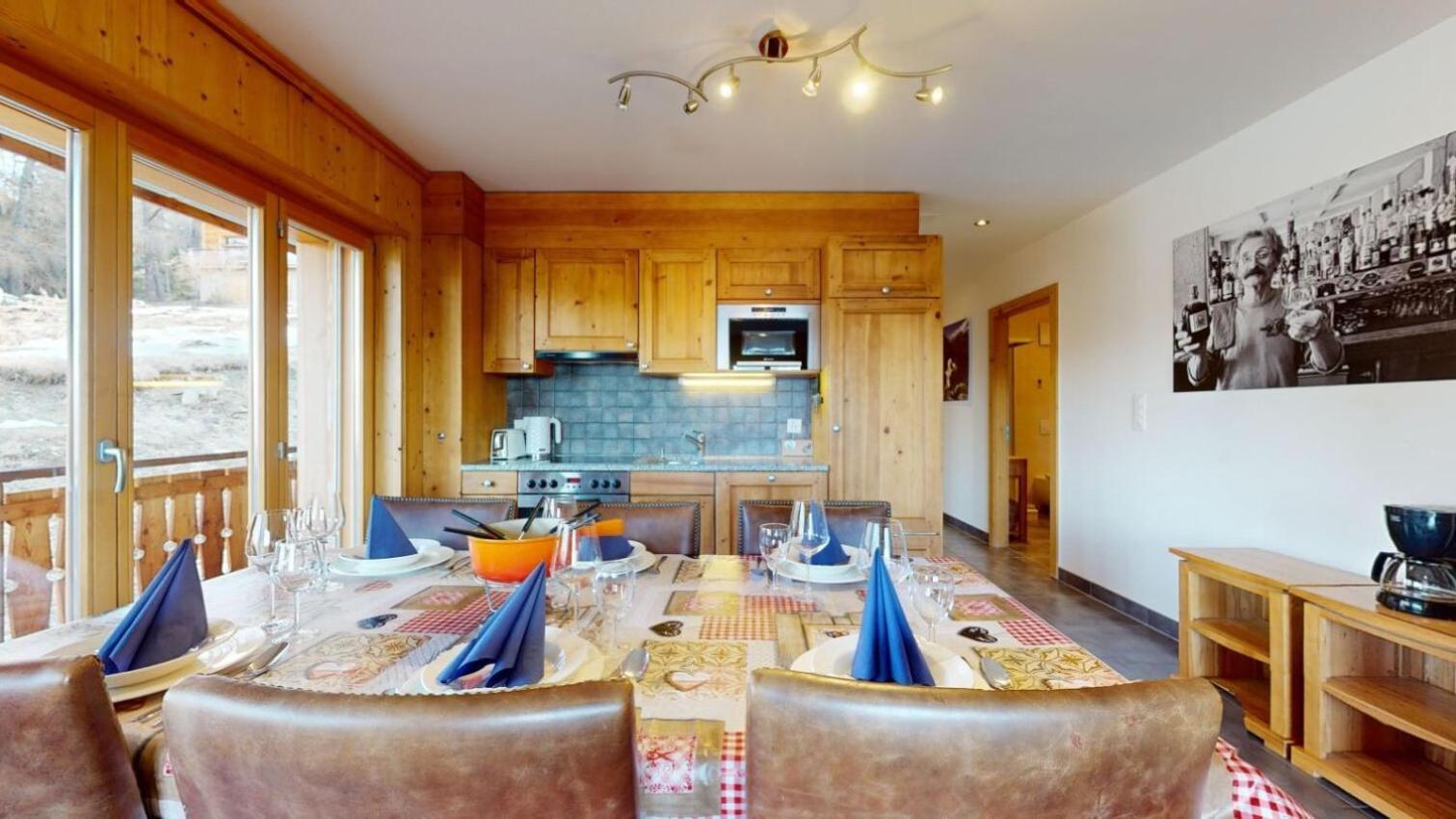 Hauts De Veysonnaz Sauna & View Apartments Екстериор снимка