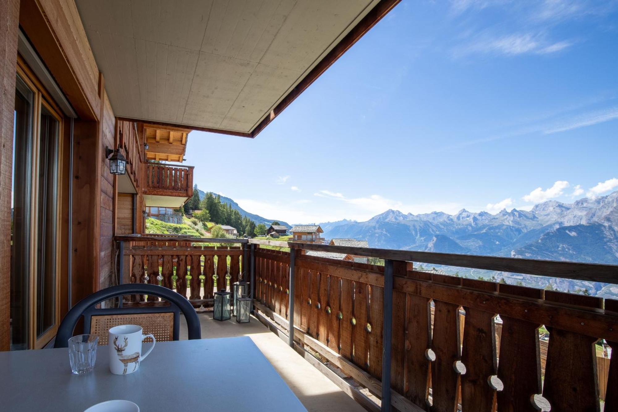 Hauts De Veysonnaz Sauna & View Apartments Екстериор снимка